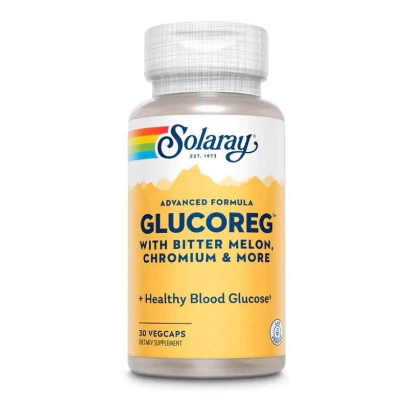 Solaray fórmula avançada glucoreg - 30 vegcaps
