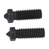 2PCS 3 Hole Nozzles Hardened Steel Nozzle Fit 1.75mm Filament