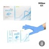 Cranberry Guantes Nitrilo Azul Cielo 300 Pzas Zeyco Chica