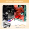 Unifizz Oil Pressure Gauge Adapter, Oil Pressure Sensor Adapter, Oil