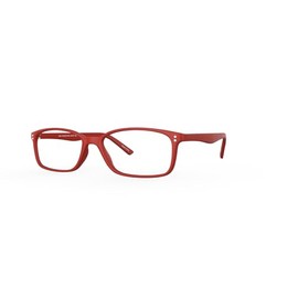 Scojo New York Gels Manhattan | 1x SPORT RED | Readers for Men & Women | Stylish, Scratch-Resistant Lenses