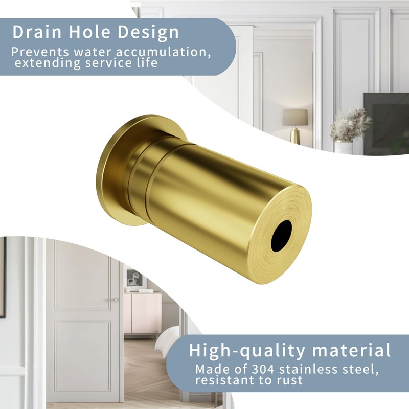 TOGU Door Latch Dust Protector SUS304 Stainless Steel Dust-Proof Security