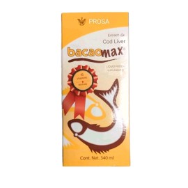 Bacomex Extracto, Higado de Bacalao liquido BacaoMax Cod Liver Extract 340 ml