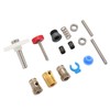 Extruder Dual Gear Hardware Kit, 3D Printer Extruder Dual Gear