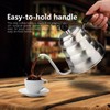1.2L 304 Stainless Steel Pour Over Coffee Gooseneck Kettle Teapot