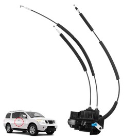 Door Latch Lock Actuator Driver Side Compatible with 2005-2012 Nissan Armada Titan, 2005-2007 Infiniti QX56 Front Left Lock Actuator Replaces# 937-232 80501-9FG0A 80501-ZH000