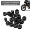 20PCS Motorcycle Rubber Grommets for Fairings Cowling, Motorcycle M6 Rubber