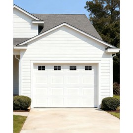 16 Panels 6" x 4" Magnetic Garage Door Windows Faux Windows Hardware Kit Decorative Hardware for Metal Garage Door Garden Barn Door-Black