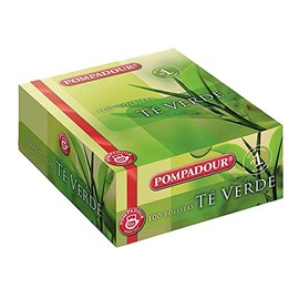 Pompadour, Green Tea 100 Bags