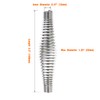Timsec 2-Pack BBQ Spring Handle, 5.5-Inch Long Stainless Steel Smoker