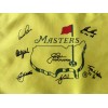Masters Souvenir Flag w Tiger Woods,Jack Nicklaus,Arnol