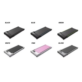 Kreeda 2-IN-1 Portable Electric Gym Exercise Treadmill 2.5hp Home Office Walking Running LED Vibration Plate Calorie Monitor Walkingcolor: colors