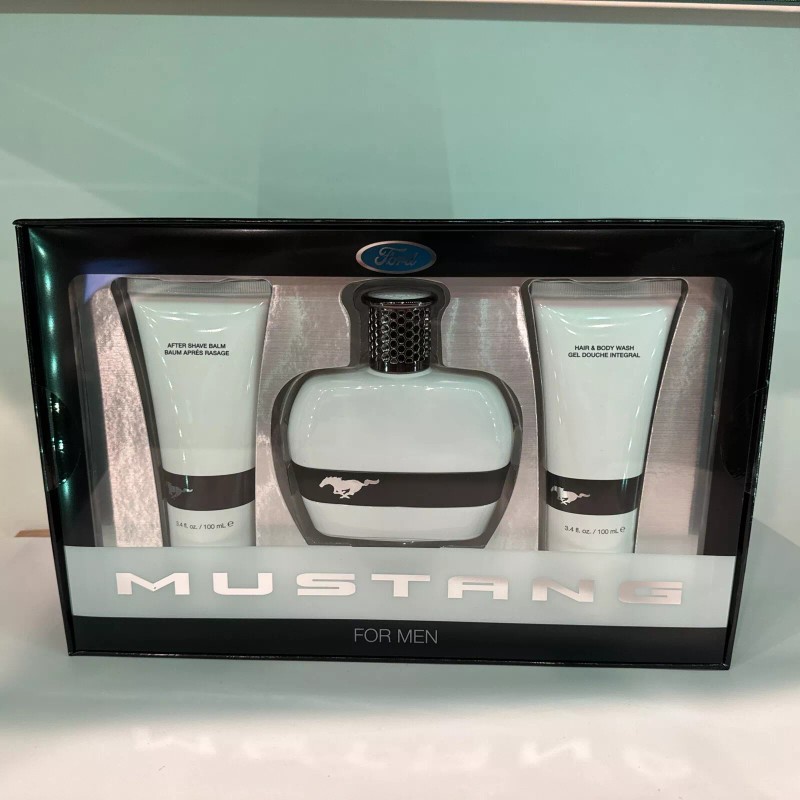 Mustang White Gift Set: EDT 100ml - Aftershave Balm 100ml