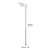 QWORK Metal Tent Stakes, 120 Pack 9-Inch Heavy Duty Camping