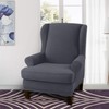 Granbest Premium Water Repellent Wingback Chair Cover 2-Piece High Stretch