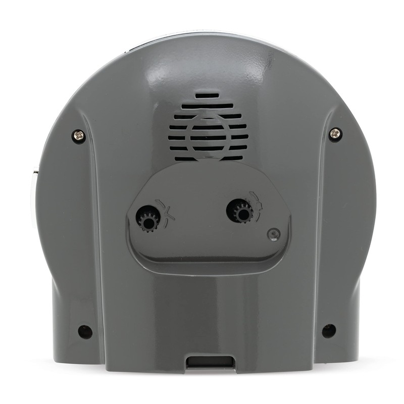 Acctim Arlo Non-Ticking Sweep Luminous Tipped Hands Analogue Backlight Alarm
