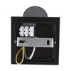 Black GU10 Bulb Holder Modern Lamp Base Metal Light Socket