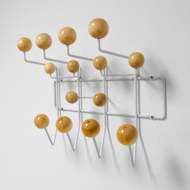 Mod Made Mid Century Modern Bubble Wall Mounted Coat Rack, Natural