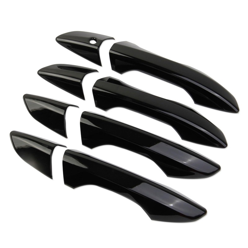 crosselec Carbon Fiber Door Handles Trim Cover Accessories for 2022-2025