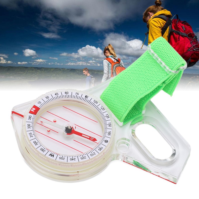 Thumb Orienteering Compass Outdoor Fast Neddle Setting Compass for Navigation