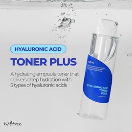 ISNTREE Hyaluronic Acid Toner 6.76 fl. oz, Deep Moisturizing, Soothing, Nourishing.
