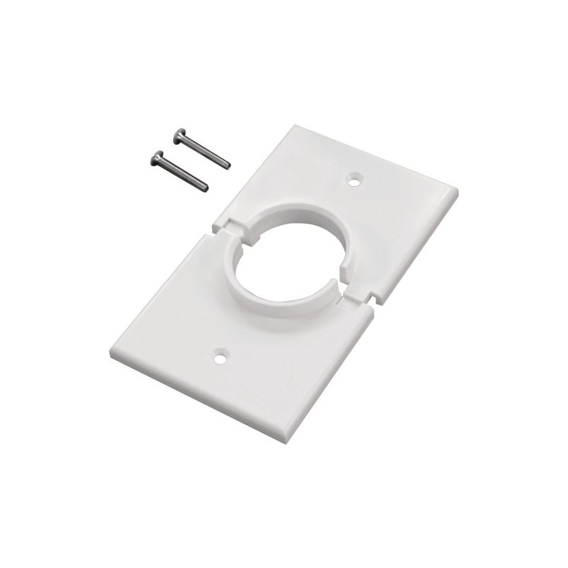 Midlite 1Gswh Single Gang Splitport (White)