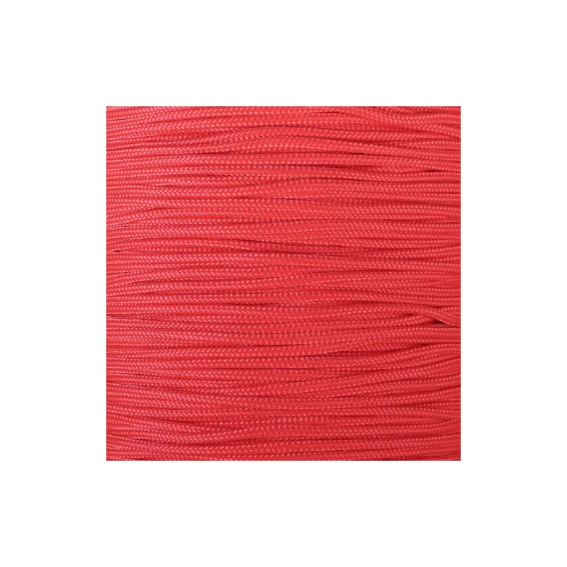 Cuerda 325 de 3 hebras, grado comercial, Rojo escarlata, 15.2