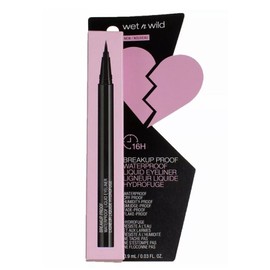 Wet n Wild Breakup Proof Liquid Eyeliner, Ultra Black 1111509, Waterproof NEW