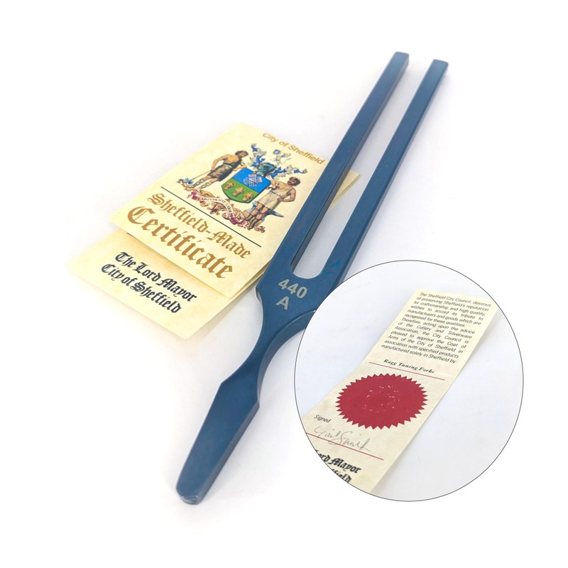 A440 John Walker Tuning Fork Manufactured by Ragg Tuning Forks