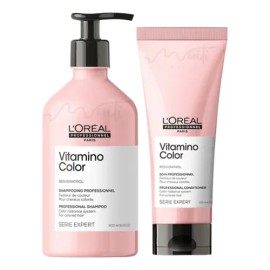 Kit Loréal Vitamino Shampootratamiento Protección De Color                                                                                            