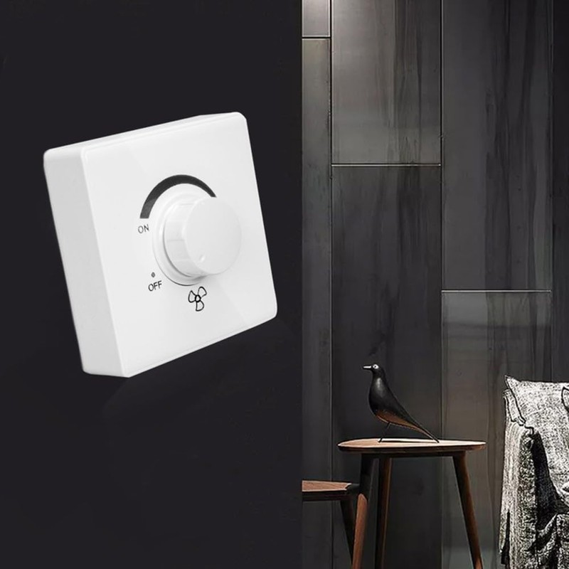 Wall Ceiling Fan Speed Switch 86 Type Fan Speed Regulator