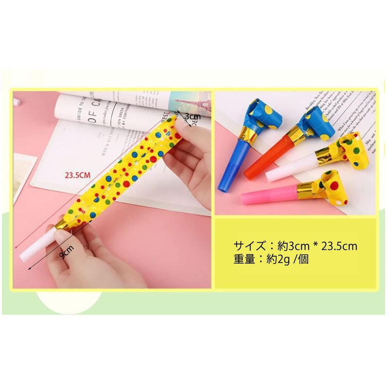 Lanito Long Squirrel Whistle Cheer Whistle Kids Whistle Birthday Blow