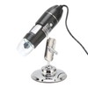 USB Digital Microscope, 50X‑1600X Magnification, Portable Handheld Microscopes with Adjustable