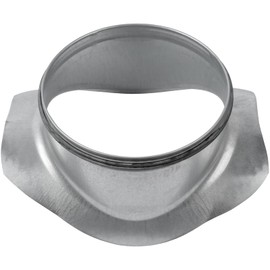 Vent Systems 12" to 8" Inch Saddle Branch for HVAC systems - Saddle connector with EPDM Rubber Seal Gasket for Flawless Seal and Efficient Airflow. Round Duct Takeoff for Duct Connection - Tap Fitting