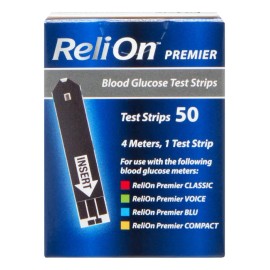Relion Premier Tiras Glucosa