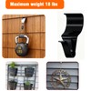 YUNFOOK 14 Pcs Vinyl Siding Hooks, Stainless Steel No-Hole Hangers