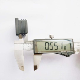 CaSuTong 4 Pack 1 1/2 Inch Square Black Plastic Plug,Tubing End Cap,Glide Insert Furniture Finishing Plug for Square Metal Tube