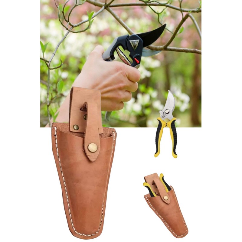 YFFSFDC Pruning Shears Case, Gardening Bag, Abrasion Resistant, Lightweight, Small,