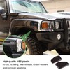 PIUGILH Front Turn Signal Light Lamp Cover Guard Trim Bezel