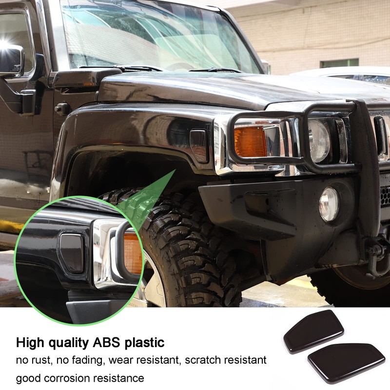 PIUGILH Front Turn Signal Light Lamp Cover Guard Trim Bezel