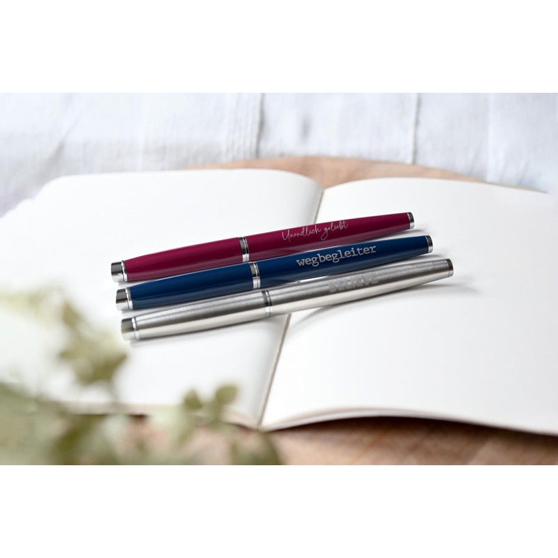 Gerth Medien Infinitely Loved Rollerball Pen (Bordeaux)
