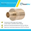 SharkBite 1-1/2 x 3/4 Inch Brass Crimp Reducing Coupling, PEX