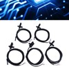 5Pcs Photoelectric Switch U Groove Shape Beam Sensor Limit NO