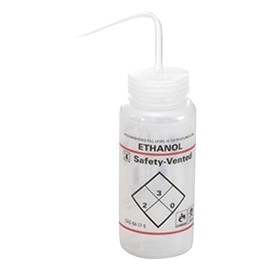 Cleaning bottle with label included