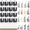 QLOUNI 16 Pack Quartz Clock Movement Mechanism Kit, Silent Sweep