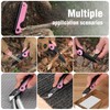 WORKPRO 2-in-1 Folding Knife/Utility Knife, Quick-Change Box Cutter with Belt