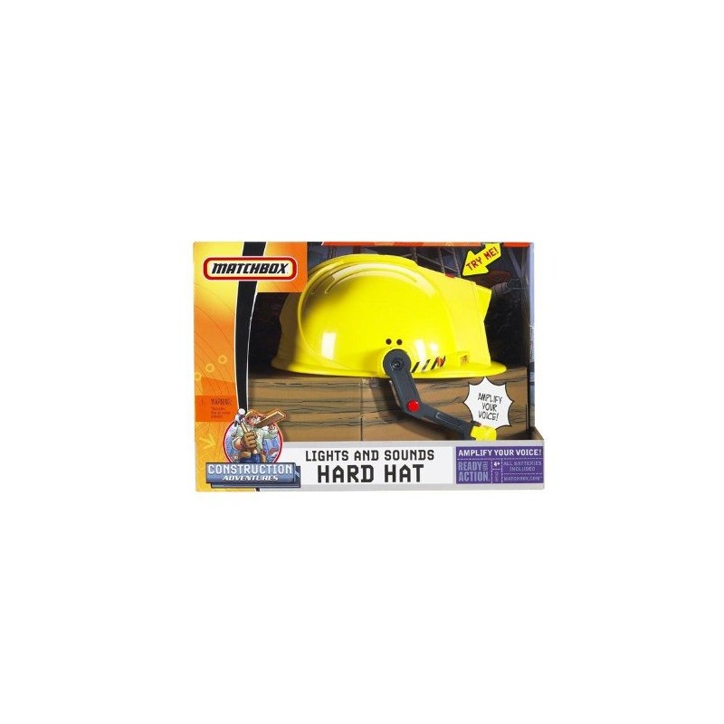 Matchbox Lights And Sounds Hard Hat