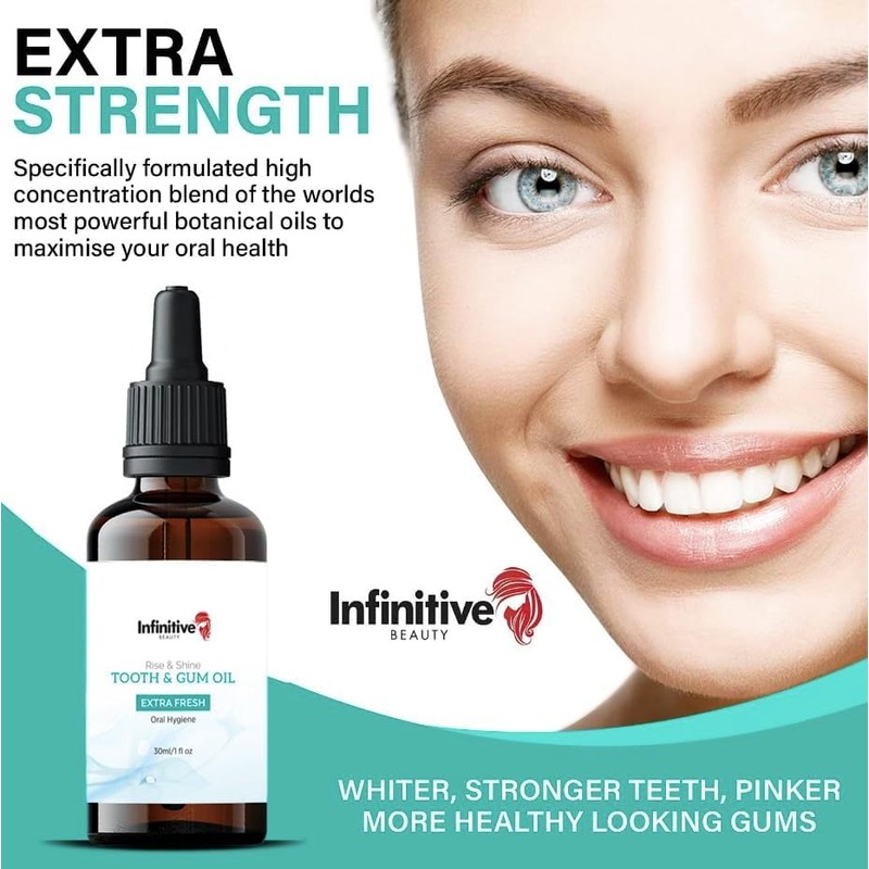 Infinitive Beauty Tooth & Gum Oil Twin Pack (30ml x2)