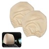 SamWinGear 2PCS Car Headrest Cover Universal Stretchy Fabric Head Rest