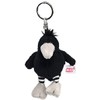 NICI Crow Silvio Key Ring, 3.9 inches (10 cm)